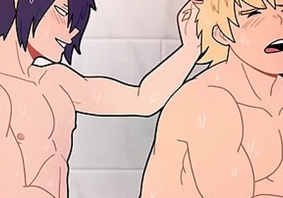 Tamaki Vs Mirio In The Gym Shower, Gay Porn Version Of The Anime My Hero Academia