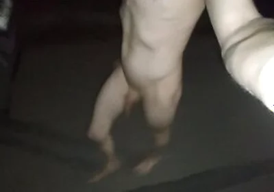 Almost Caught Walking Naked In Public