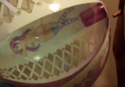 Balloon Fuck And Cum