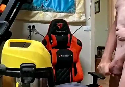 Me Having Fun with the Vacuum
