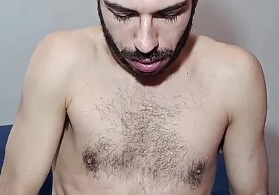 First Time on Video Sucking a Dildo