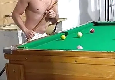Me, Carmona, Opaido Carmona and Viking De Taubaté Started a Game of Pool Naked