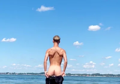 My Butt at the Beach
