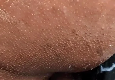 My ass, on the dildo close up