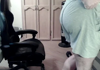 Hot Camboy Works His Legs and Nipples