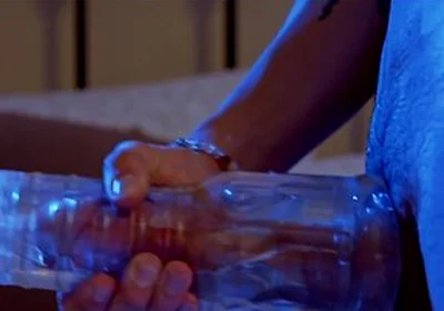 Hung Twink Jerks Off With Fleshlight