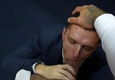 British Lads In Suits Suck The Straight Boss Cocks Sock In The Office - Jak White