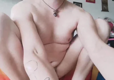 On the Sofa, Curtains Open - Risky Jerking