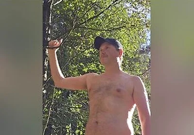 Dude Gets Naked In The English Countryside. He Shows Off His Body & Jerks Off