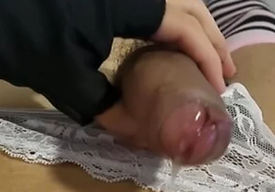 Crossdresser In Panties Big Cumshot Compilation