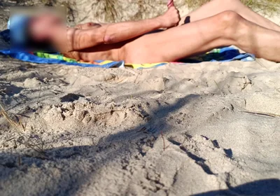 Masturbation on the Beach
