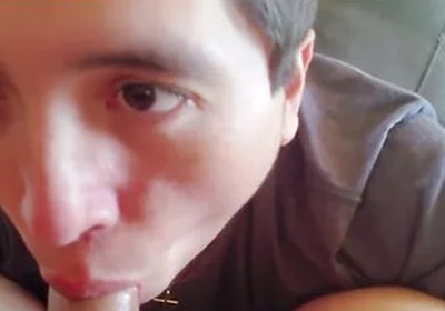 Boy Spends Summer Sucking Older Neighbors Cock