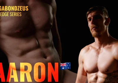 Muscular Aussie Straight Got Edged with Sounding