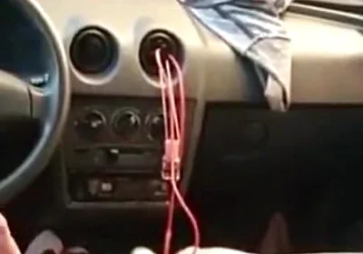 Erick Diaz and Carmona Masturbating Inside the Car in Downtown São Paulo.