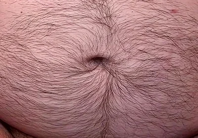 Hairy Bear Ass Spread, Spit, Precum and Sperm