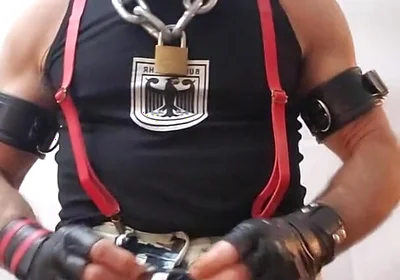 Pipe Stepdad Pumping Balls and Cock in a Monstertube