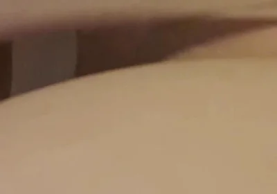 Dani Leg in Tan Pantyhose with Red Toe Nail Polish