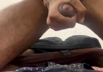 I Cum in Neha’s Dirty Panties and Sniffing