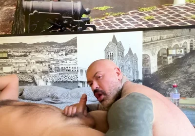 Two Horny Guys 1 French and 1 Spanish in Madrid.