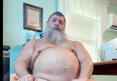 Stroking My Thick Stepdaddy Bubba Cock in the Kitchen