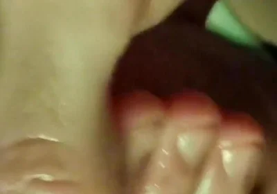 Very Excited Cock and Masturbation with Oil!