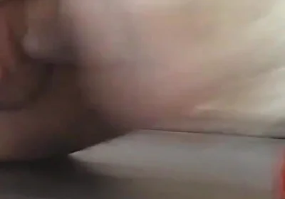 Throat orgasm into my blonde