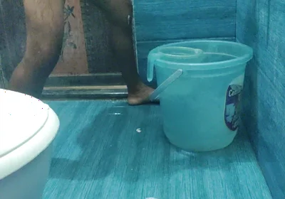 Inside the Bathroom, Amit Remembered His stepsister and Fucked Her in Her Small Hole.