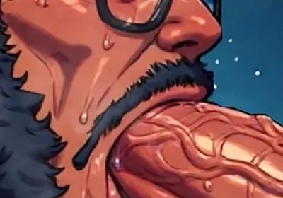 Begging for Cock Featuring 3D Art
