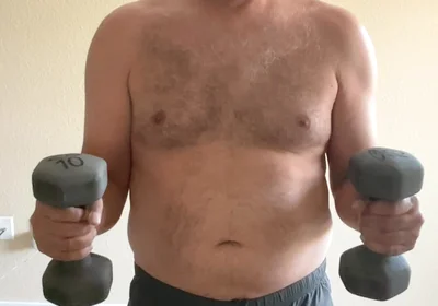 Stretching and lifting weights