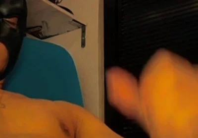 Masturbating in the Room of a Well-endowed, Horny Guy