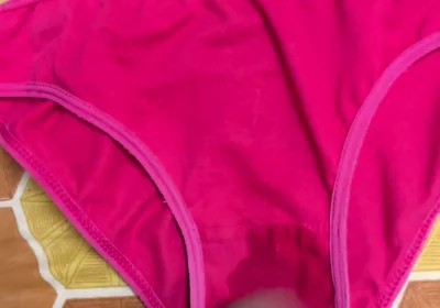 My Exgirlfriend Shreya's Red Sniffing and Panties Cum