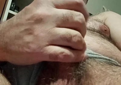 I Cum Like a Pig with Cock and Balls in the Foreground for Adriano My Follower!