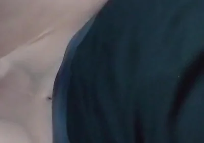 Small Penis in Light Pantyhose While Driving a Car
