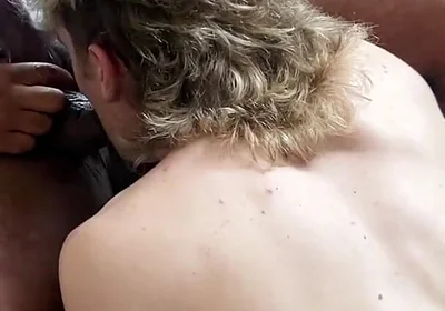 40 Mins Long Session Cute White Boy Serving Hairy Arab Stepdaddy in Jubba