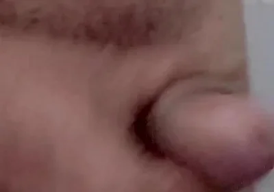 Real Masterbating in Bathroom