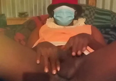 My Crossdresser Boyfriend Stroking Her Big Beautiful Dick Until Cum