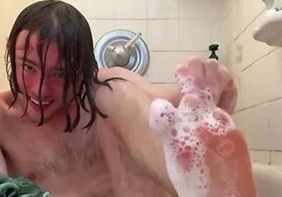 Scrubbing My Feet And The Rest Of My Body