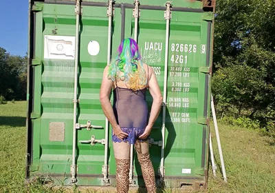 Crossdresser Outside Masturbation Sessions
