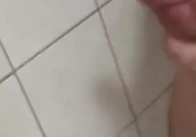 Sneaky German Cuming in Shower at Friends House