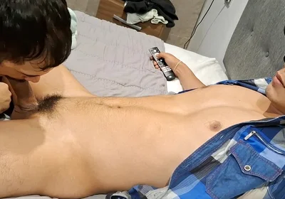 Receiving a Blowjob in a Shirt, Part 2