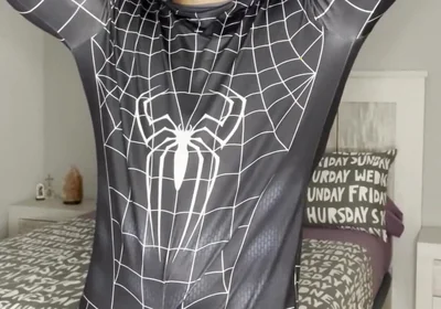 My Big Cock Cums with No Touch Spiderman Suit