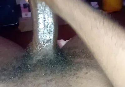 Stroking My Big Monster Cock
