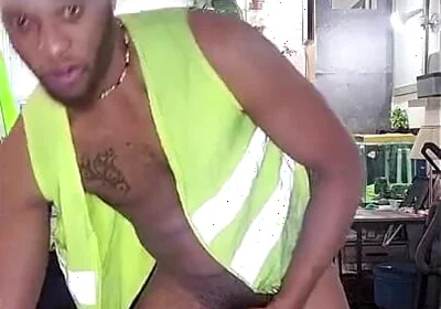 After Work Jerk! Kennie Jai Shoots Big Load for You!