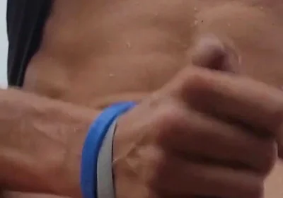 Jerk, Piss and Cum in the Parking Lot
