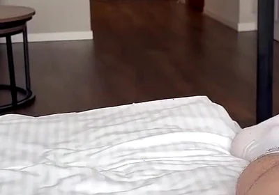 Sexy Vili Had Sex in a Hotel Room Wearing Denim Shorts and Sexy Leggings
