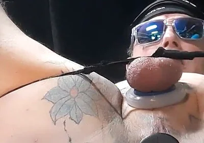 Butt Plug Anal Gape Close up