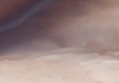 Daddy Exhausted in Close up of Cum.