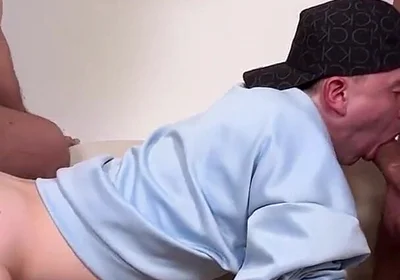Big Daddies with Huge Dicks Turn Me Into Their Cumdump Bareback Fuck and Fill My Twink Hole