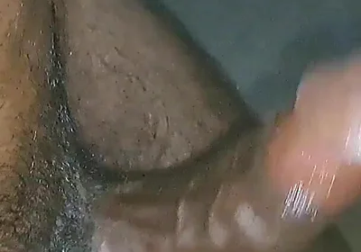 Indian Desi Boy Masterbation in Bathroom Solo