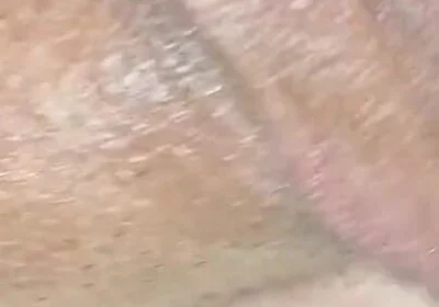 The Femboy Bitch Pestered the Stepfather at Night in Bed and Got Fucked Without a Condom Until He Came.